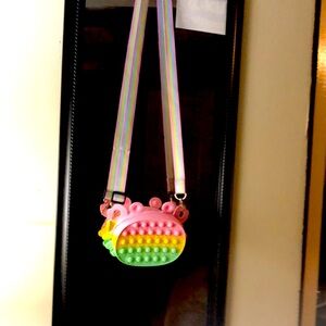 Pop it Crab kids bag/purse